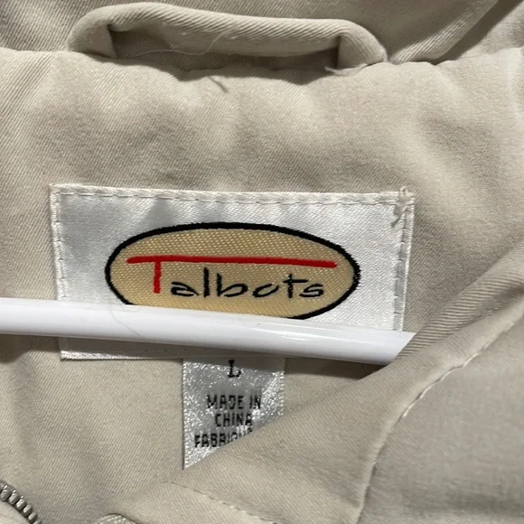 Talbots puffer jacket coat Large. 3 - Picture 3 of 7